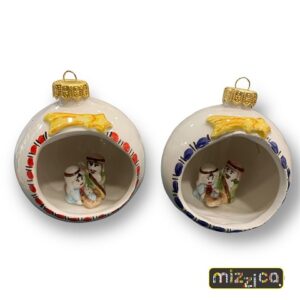 Palla Natalizia con Natività.