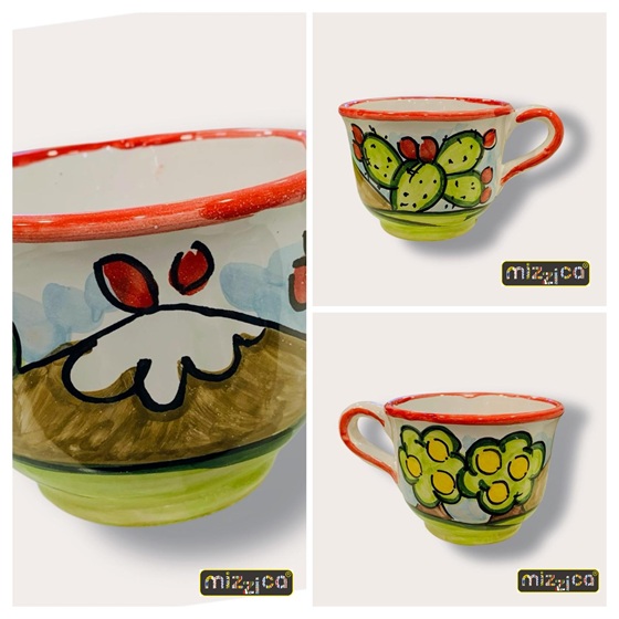 Tazza in ceramica "Etna" - immagine 4