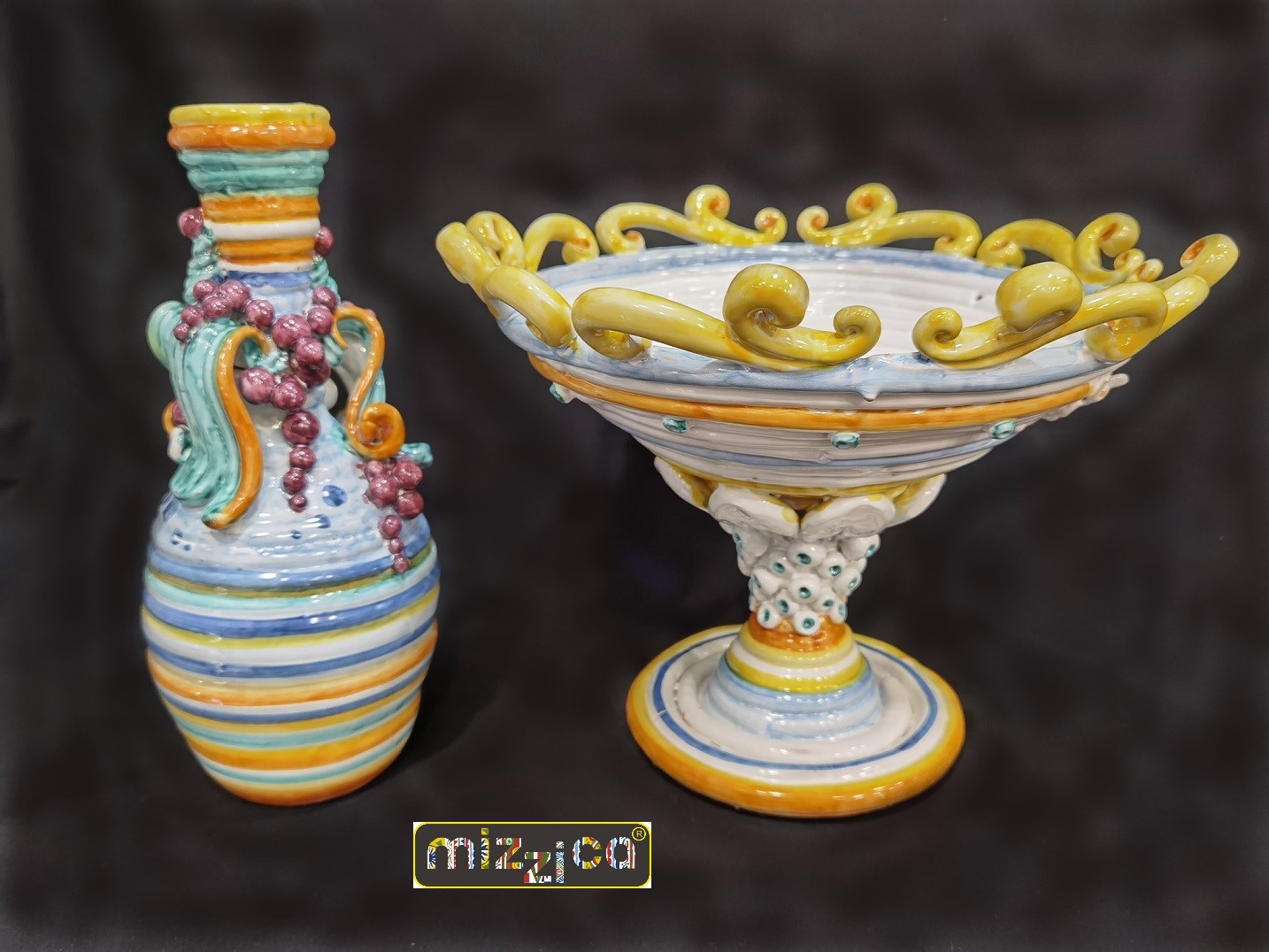 Centro tavola in ceramica. - immagine 2