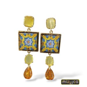 Orecchini "Maiolica Siciliana"