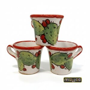 Tazzina in ceramica "Fico d'India"