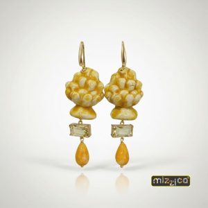 Orecchini "Pigna Gialla"