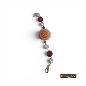 Bracciale "Rosa rosa"