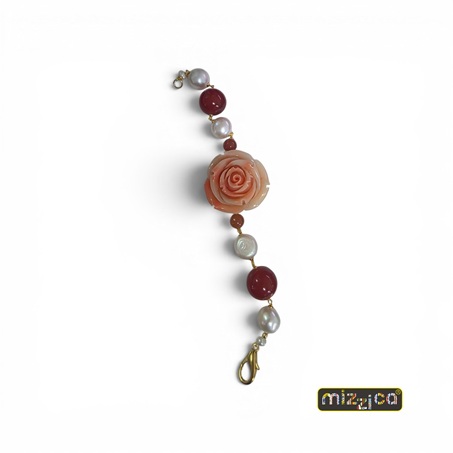 Bracciale "Rosa rosa"