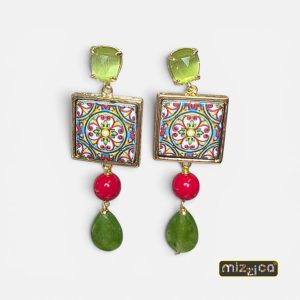 Orecchini "Maioliche Siciliane"