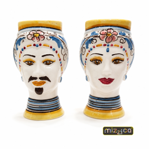 Teste di Moro in Ceramica di Caltagirone