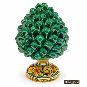 Pigna in ceramica di Caltagirone - H16cm