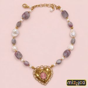 Collana "Cuore con Cammeo"